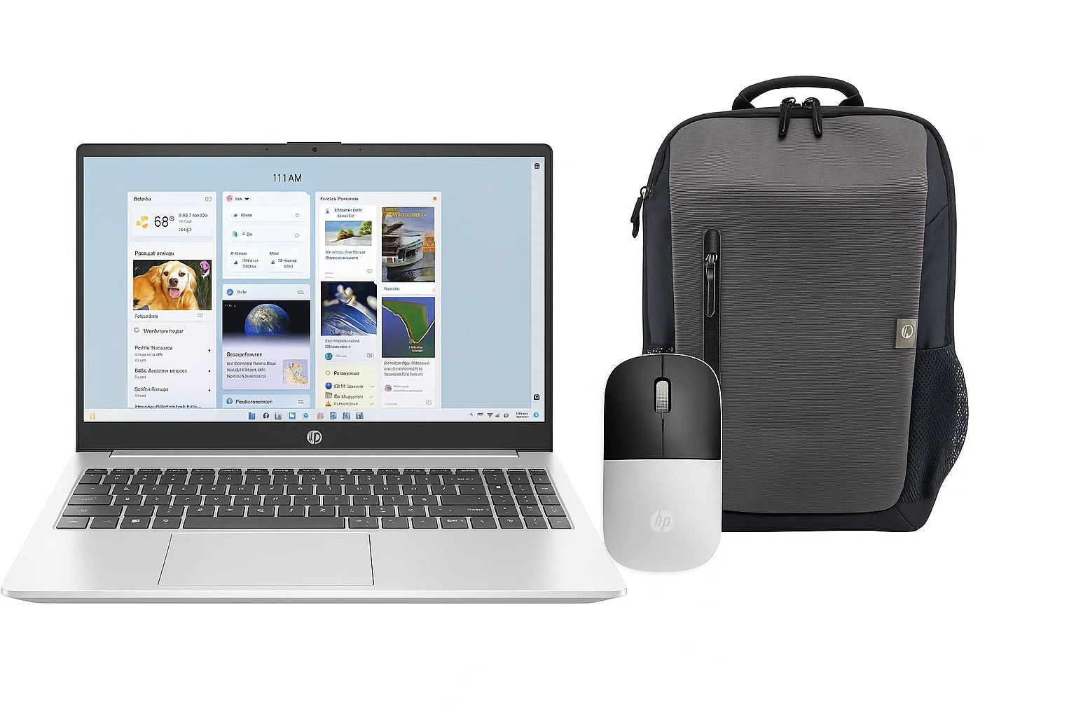 HP 15-FD0244, Intel Core i3-1315U, RAM 4GB, SSD 256GB, Intel UHD, 15.6 FHD, Silver