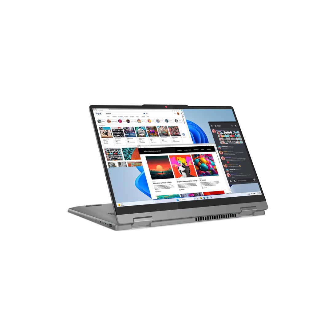 لينوفو آيديا باد 5 14IRH9 - (2UAX) معالج إنتل كور i5-13420H، ذاكرة وصول عشوائي 16 جيجابايت، قرص صلب SSD بسعة 512 جيجابايت، معالج رسومات إنتل® UHD، شاشة 14 بوصة WUXGA، لون رمادي قمري