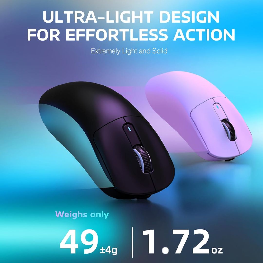 ATTACK SHARK X3 Wireless Gaming Mouse - Black