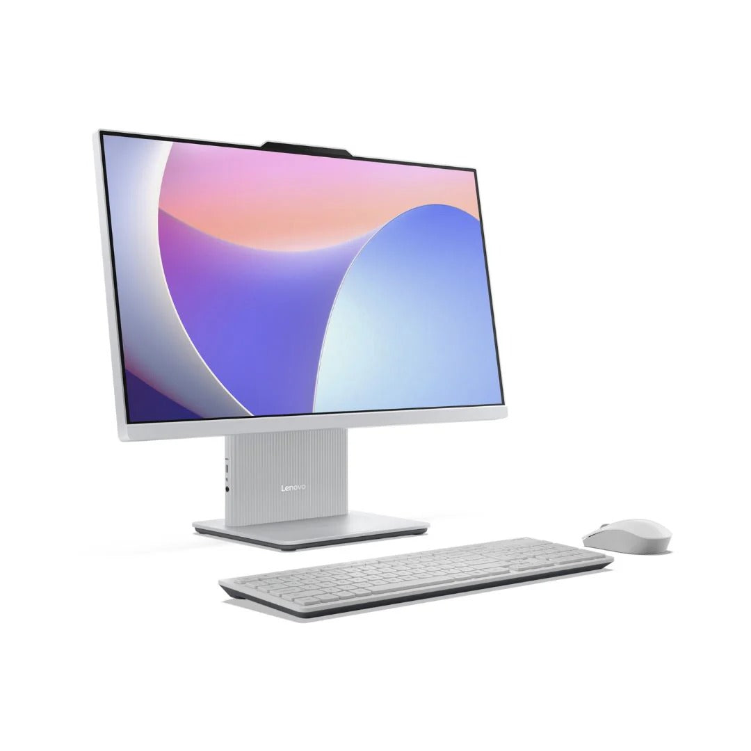 جهاز لينوفو IdeaCentre 24IRH9 المتكامل - (LAAX) بمعالج i7-13620H، وذاكرة وصول عشوائي 8 جيجابايت، وقرص تخزين SSD بسعة 512 جيجابايت، وبطاقة رسومات Intel® UHD، وشاشة IPS مقاس 24 بوصة، ولون رمادي سحابي.
