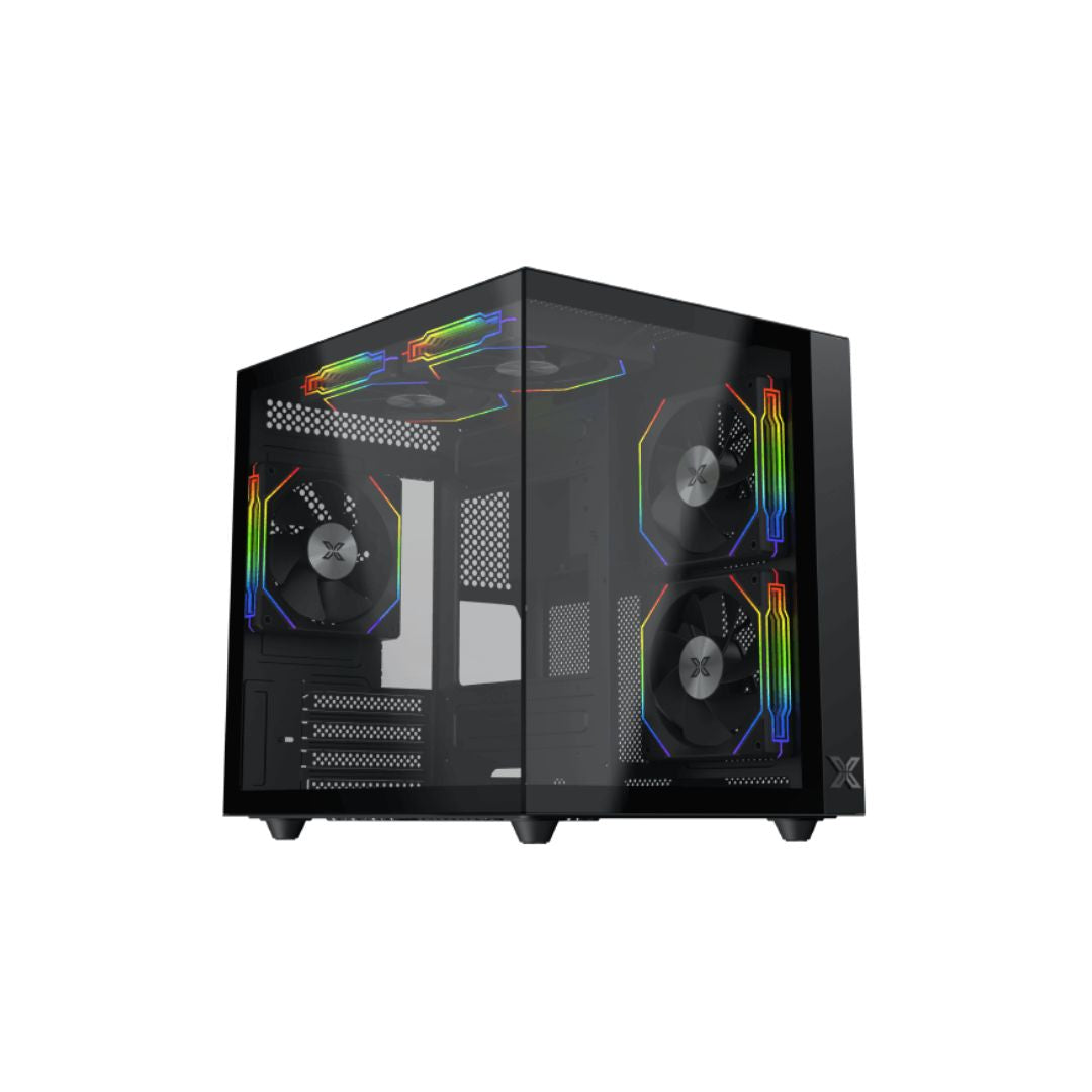 Xigmatek Aqua M Lite Micro Tower Case - Black