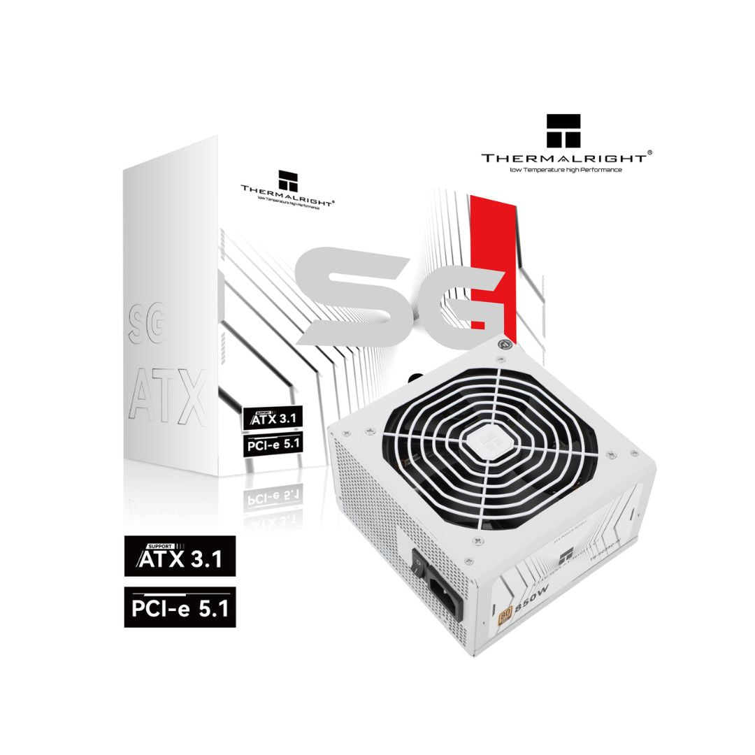 Thermalright SG850S-W 850W 80+ Gold Power Supply, White
