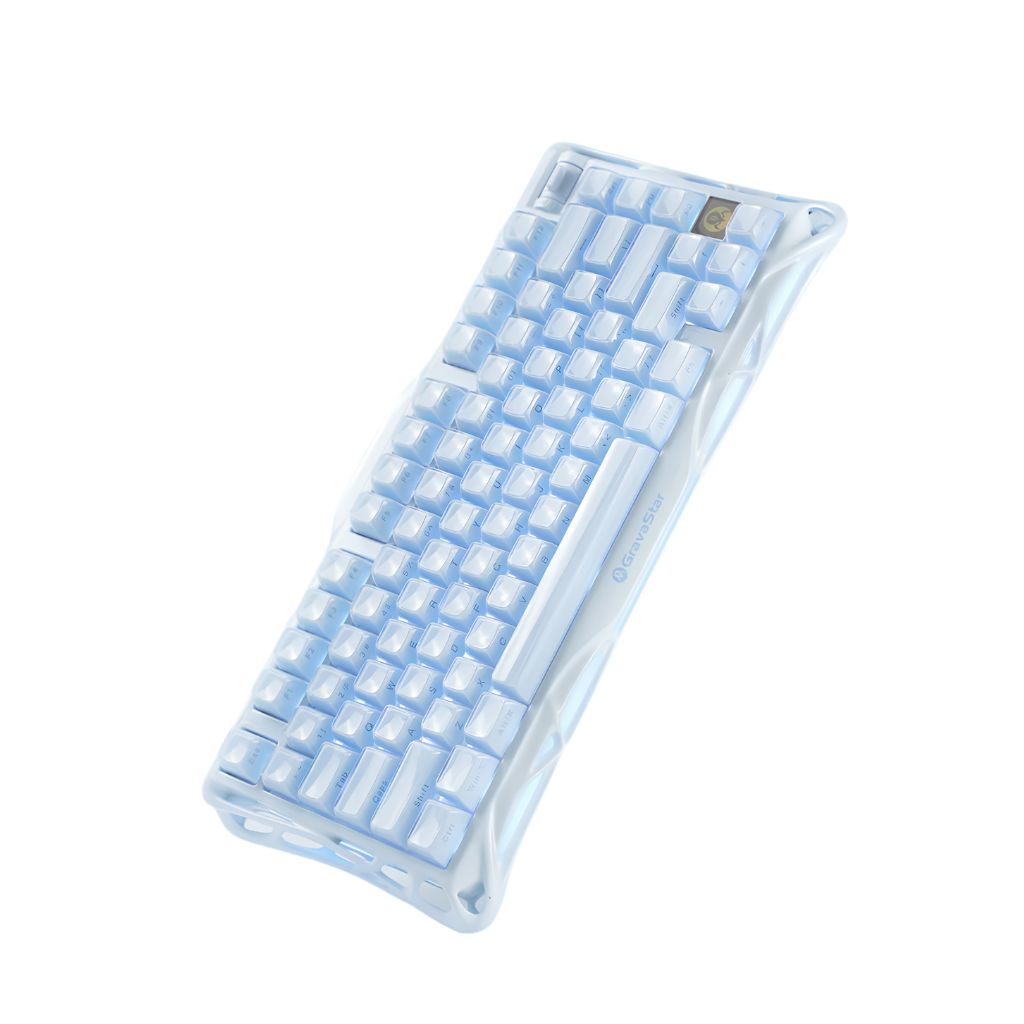 Gravastar Mercury K1 Wireless - Ice Blue Gaming Keyboard