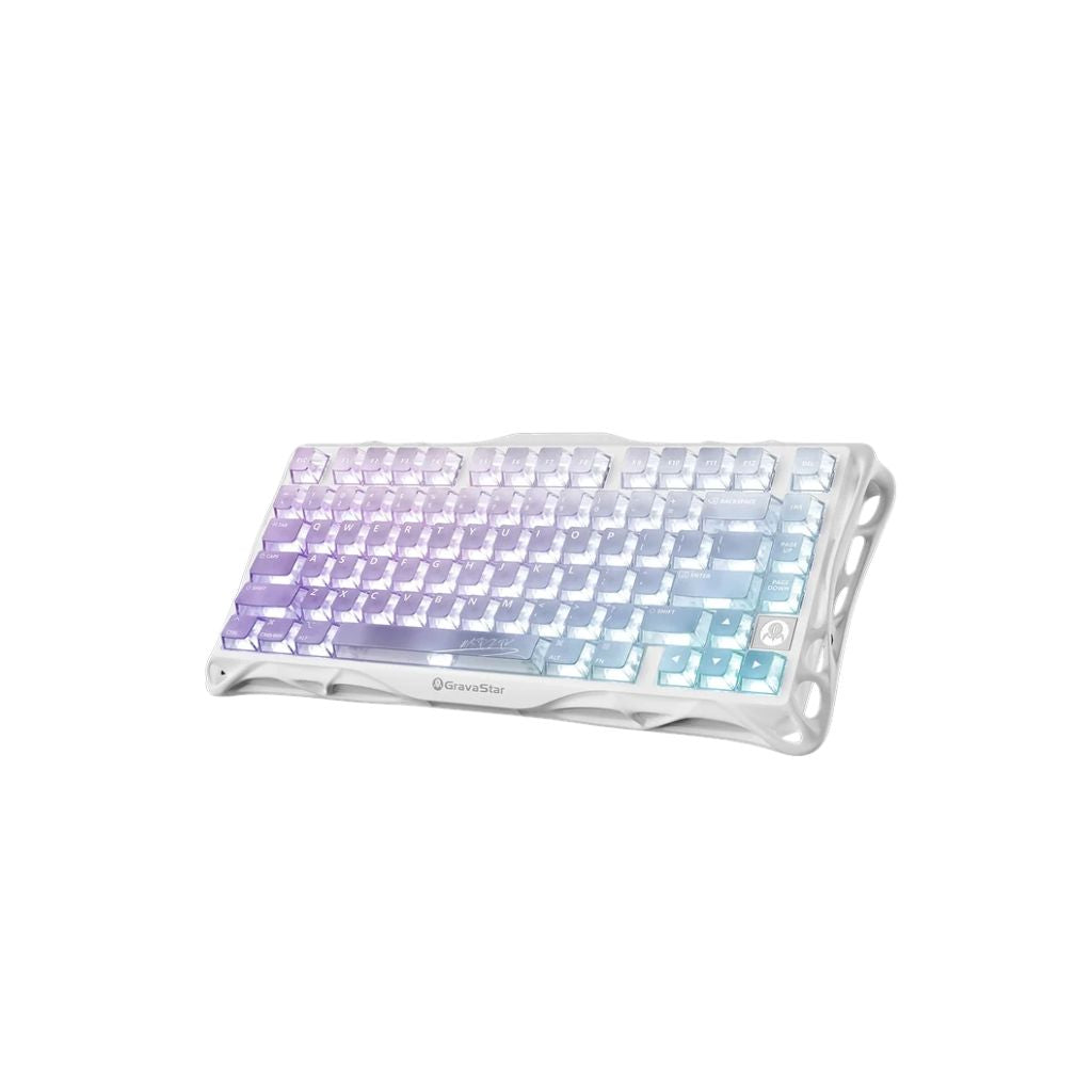 Gravastar Mercury K1 Lite Wireless - Crystal Aurora Gaming Keyboard