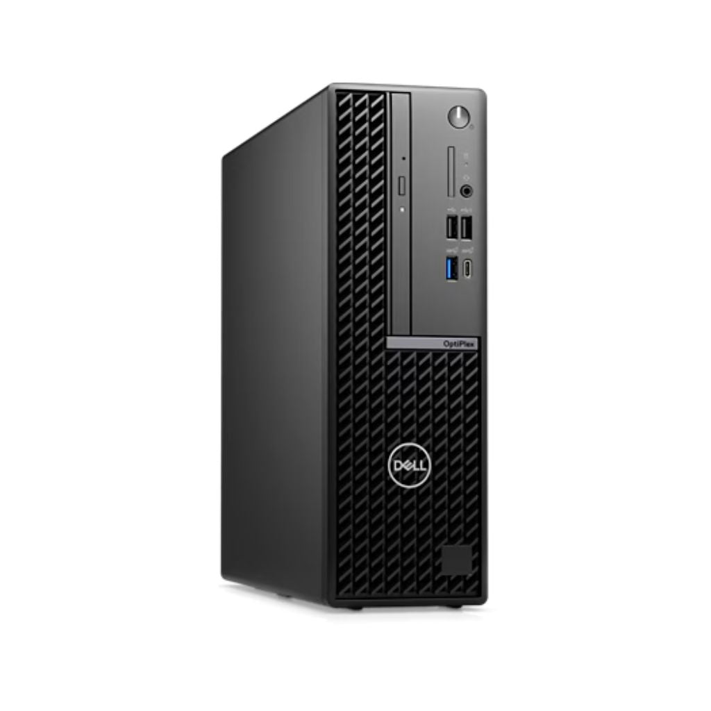 Dell OptiPlex Mini Tower Plus 7020, Intel, i5-14500, ذاكرة وصول عشوائي (RAM) 8 جيجابايت، قرص صلب (SSD) 512 جيجابايت، رسومات Intel UHD، محرك أقراص DVD، أسود