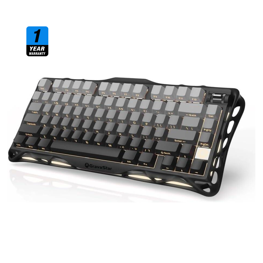 Gravastar Mercury K1 Gaming Keyboard - Gradient Black