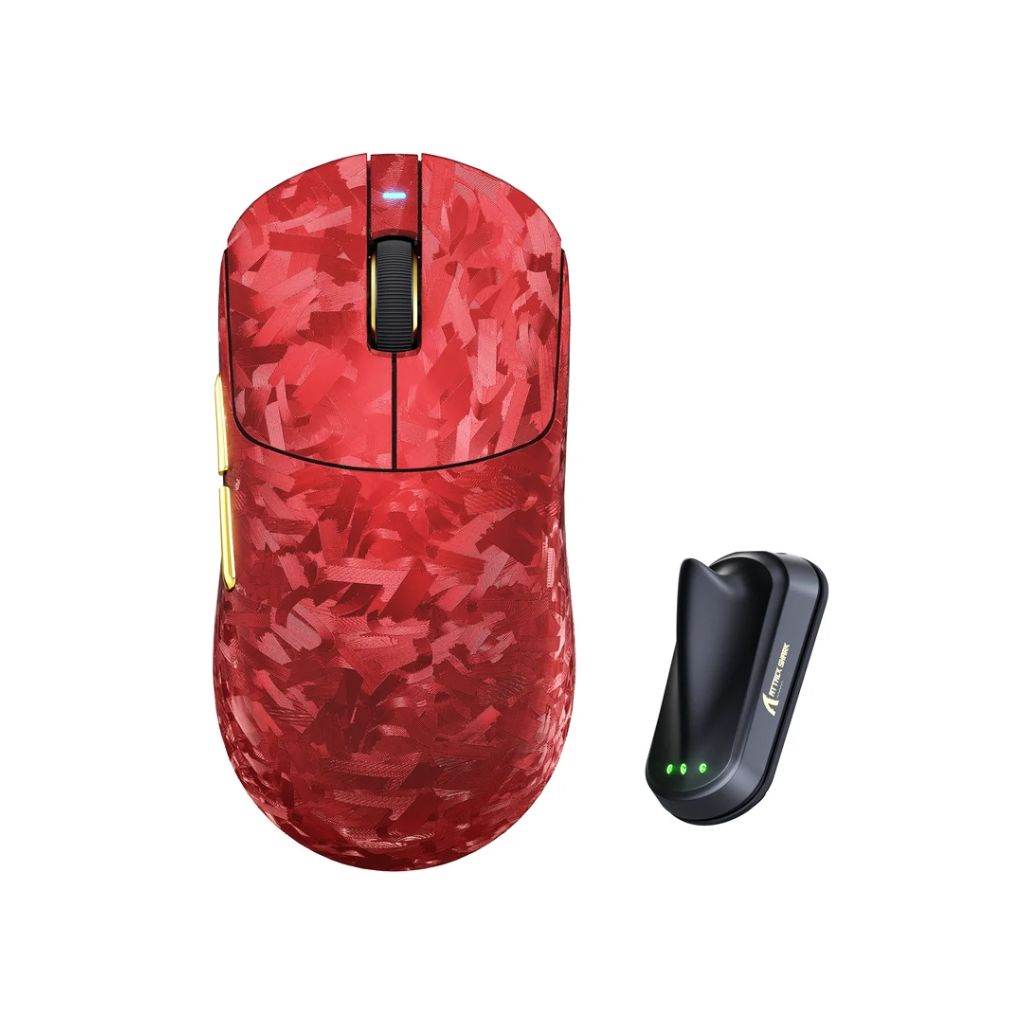 Attack Shark RS3 Ultra Wireless Gaming Mouse - Red