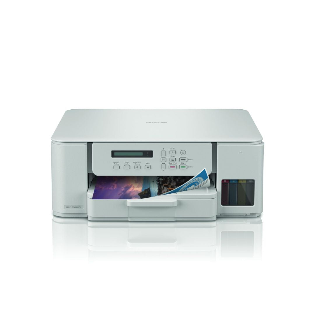 Brother DCP-T536DW Ink Tank Printer, All-in-one printer with wireless and duplex features Print, Scan, Copy
