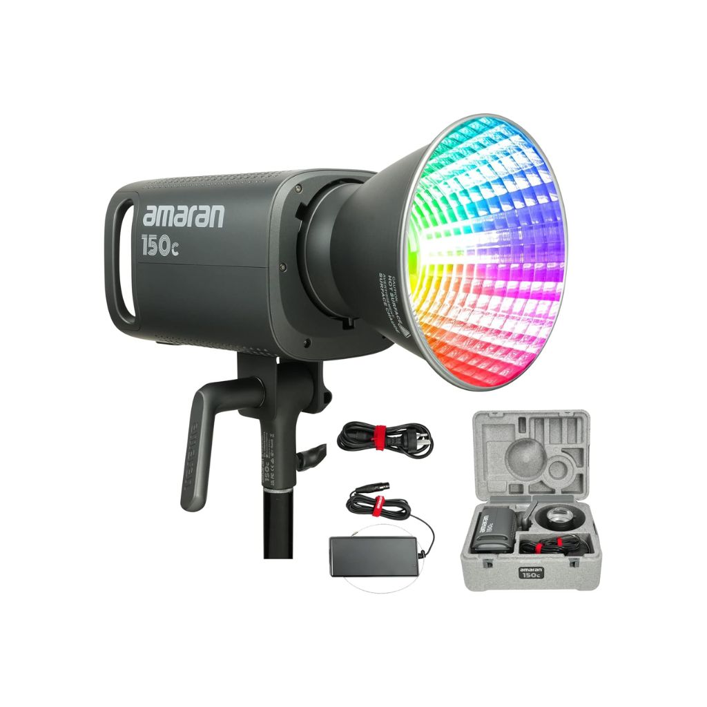 Aputure Amaran 150c RGB LED Video Light – 150W (Grey)