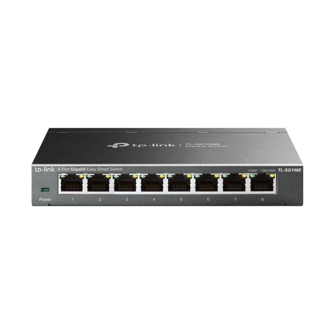 TP-Link TL-SG108E, Gigabit Desktop Switch, 8 Port