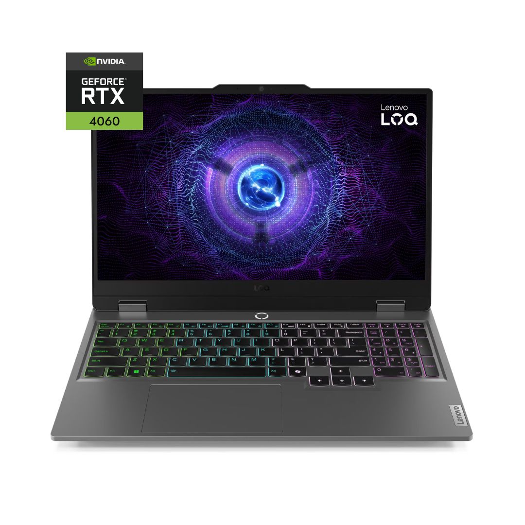 Lenovo LOQ 15IRX9 - (BDIN), Intel Core i7-13650HX, RAM 16GB, SSD 1TB, RTX 4060 8GB, 15.6 Inch FHD IPS 144Hz, Luna Grey