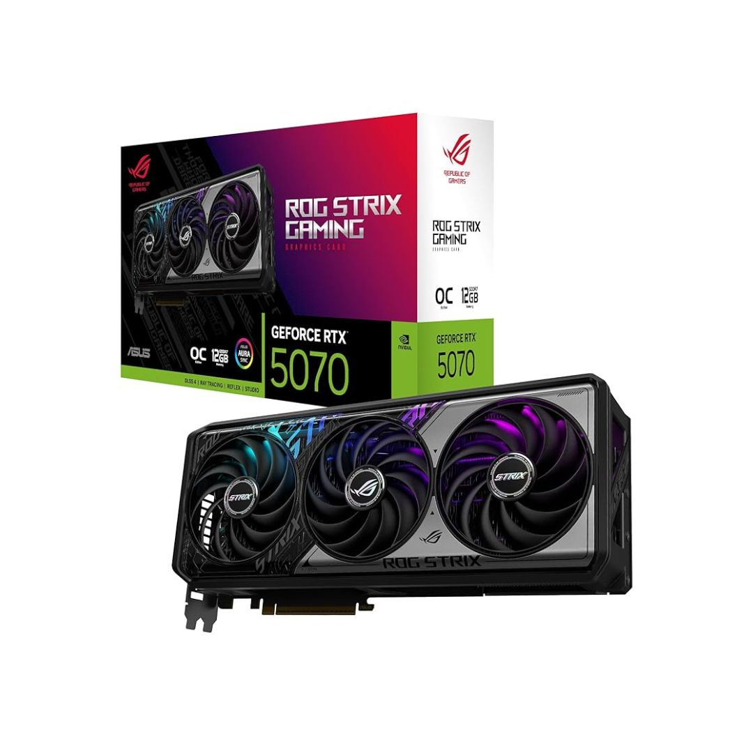 ASUS ROG STRIX GeForce RTX™ 5070 12GB GDDR7 OC Edition