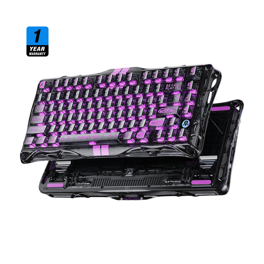 GravaStar Mercury V75 Lite - Transparent Black