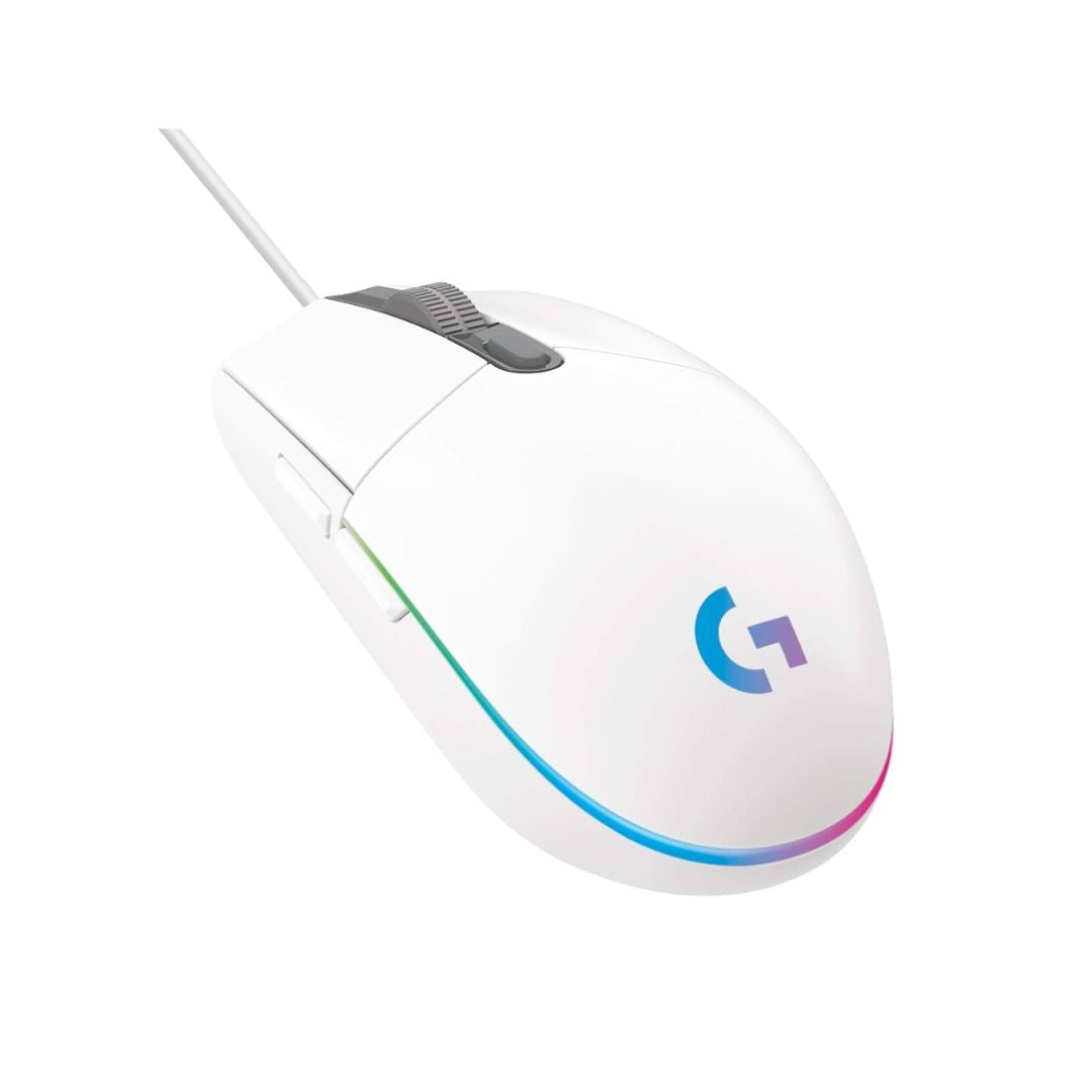 Logitech G102 White Wired Gaming Mouse