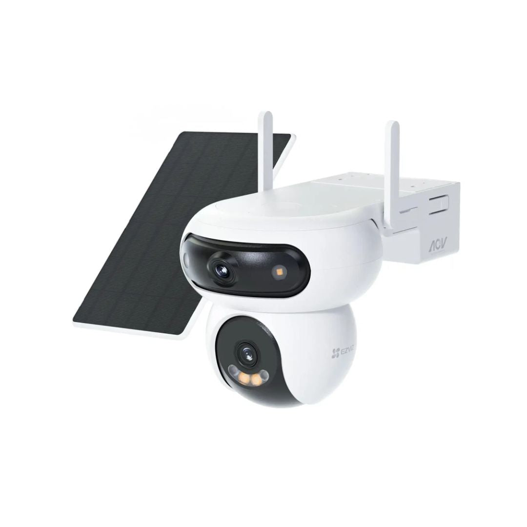 كاميرا مراقبة Ezviz HB90x ثنائية العدسة 4G + لوح شمسي