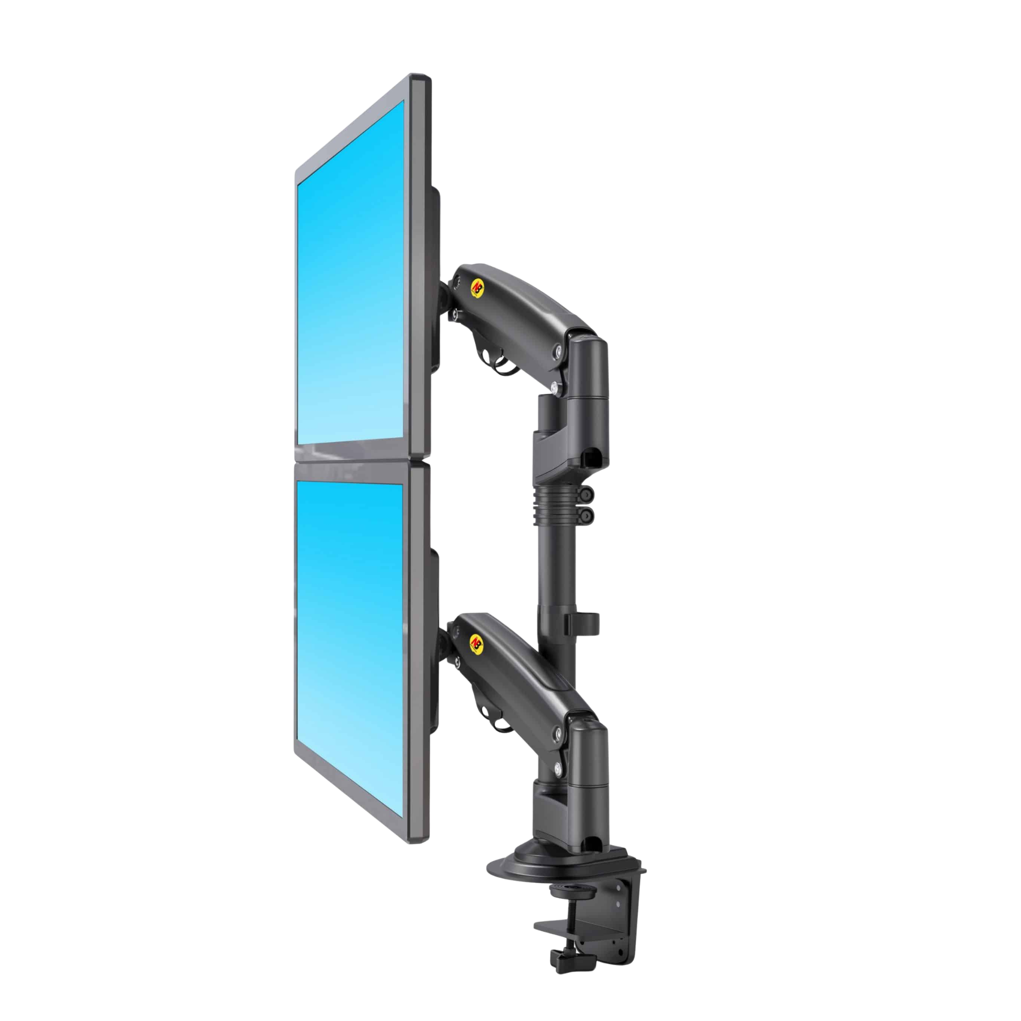 NB H180 Dual Monitor Swivel Desk Mount For 22″-32″