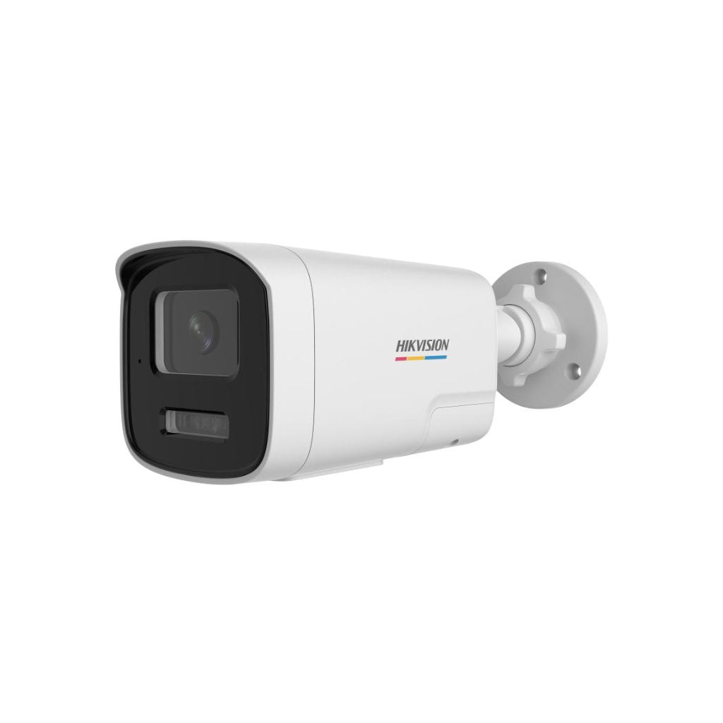 كاميرا شبكة ثابتة من نوع Bullet Hikvision DS-2CD1T47G3H-LIUF/SRB(2.8mm) بدقة 4 ميجابكسل بتقنية ColorVu 3.0