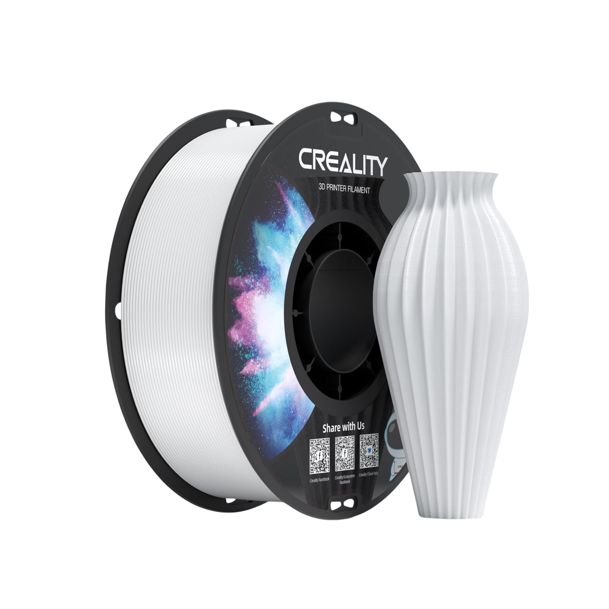 Creality CR-PETG 3D Printing Filament 1KG - White