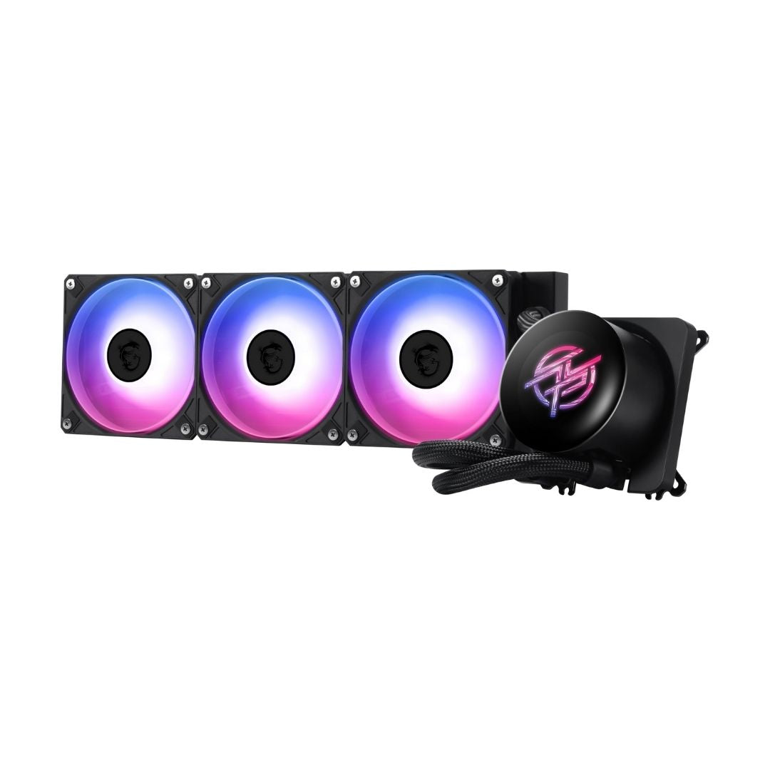 MSI MPG CoreLiquid P13 360 AIO Liquid Cooler with LCD Screen - Black