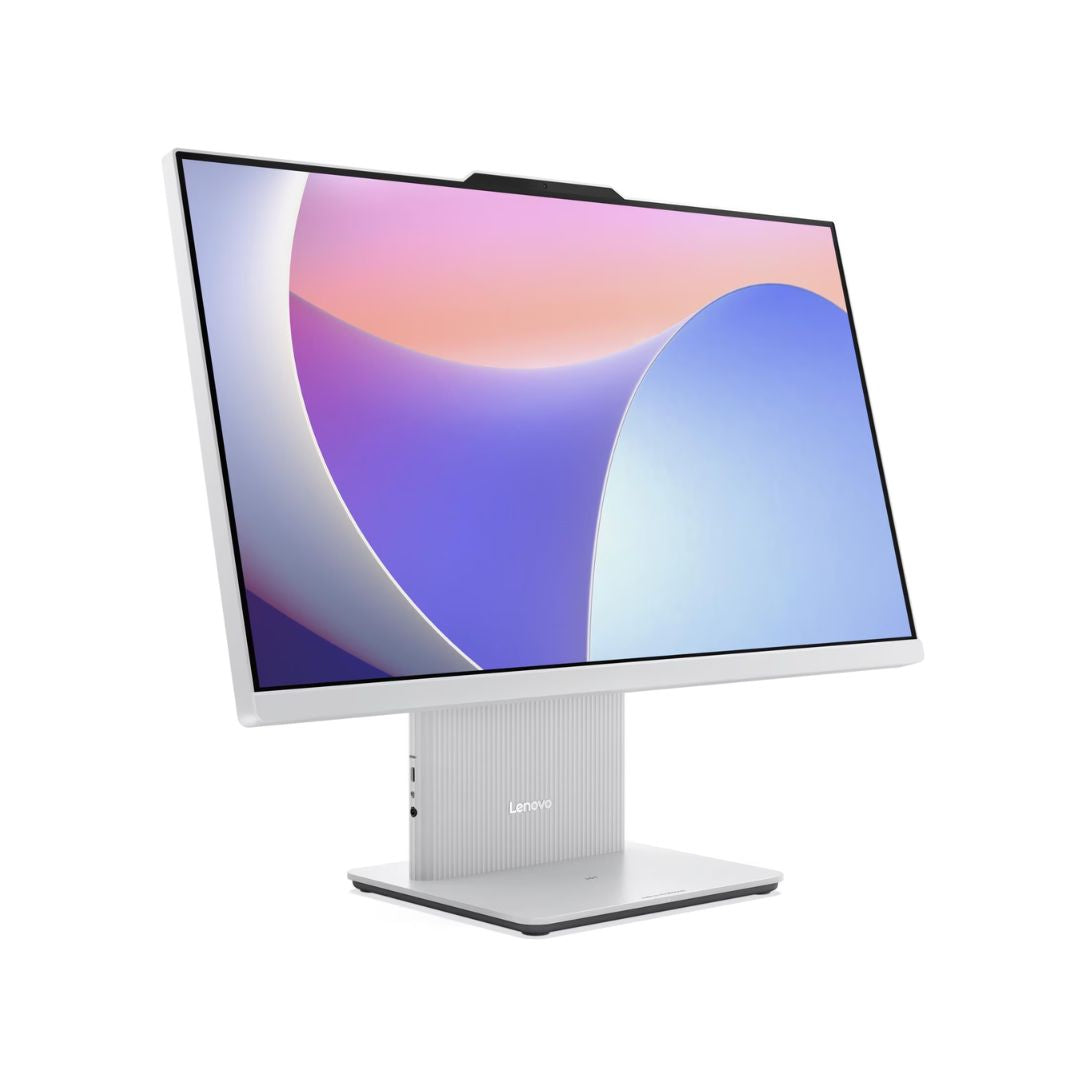 جهاز الكل في واحد لينوفو IdeaCentre 24IRH9 - (PGIN) معالج Intel Core i3-1315U، ذاكرة وصول عشوائي 8 جيجابايت، قرص صلب 512 جيجابايت SSD، بطاقة رسومات Intel® UHD، شاشة 24 بوصة FHD IPS، أبيض