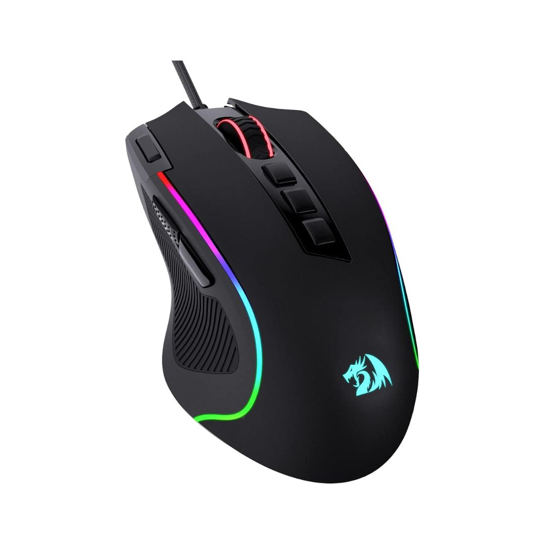 ماوس الألعاب السلكي Redragon M612 PREDATOR - أسود