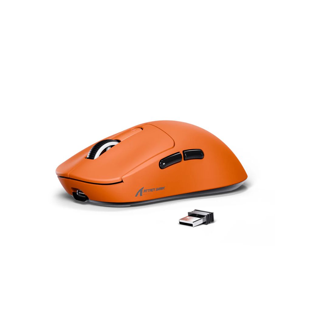 ATTACK SHARK X3 Wireless Gaming Mouse - Orange