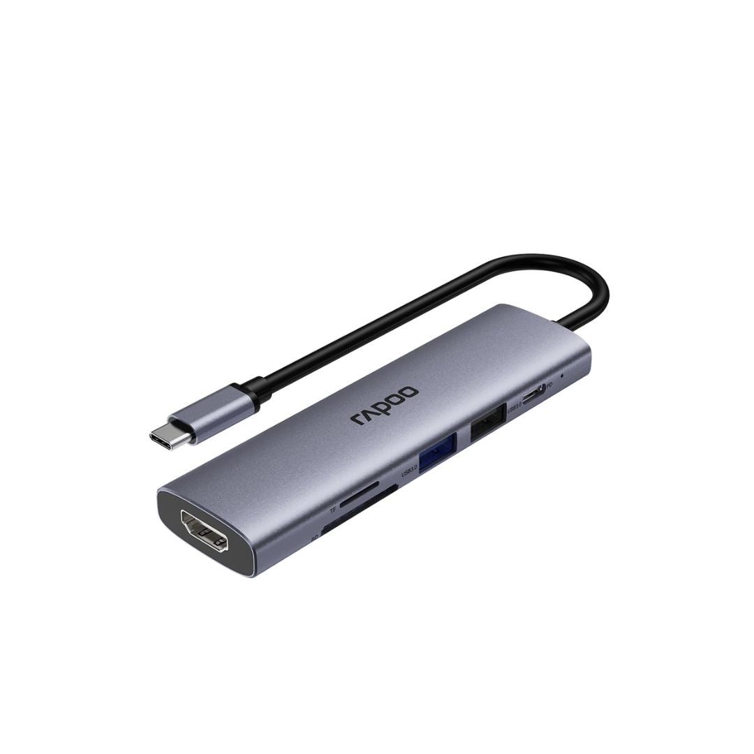 موزع Rapoo XD61 USB-C 6 في 1