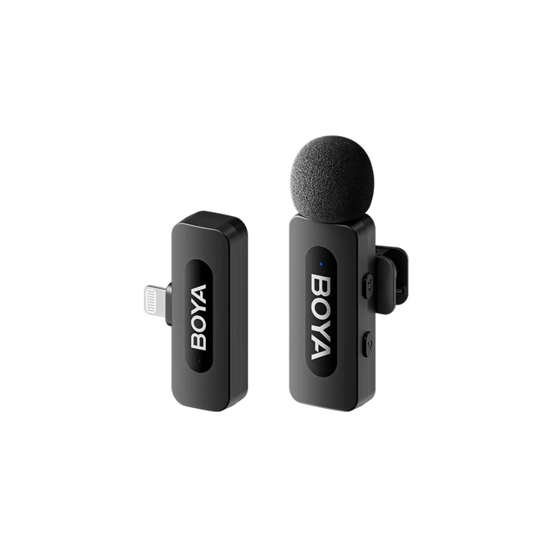 ميكروفون لاسلكي Nik Mic BOYA BY-V10 مزود بوصلة Lightning