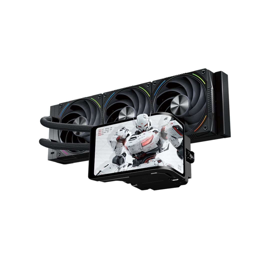 Thermalright Wonder Vision 360 Turbo ARGB - Liquid CPU Cooler, Black