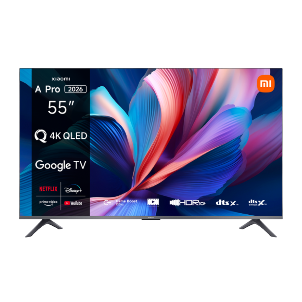 تلفزيون شاومي A Pro 4K (3840 × 2160) 55 بوصة 60 هرتز الذكي