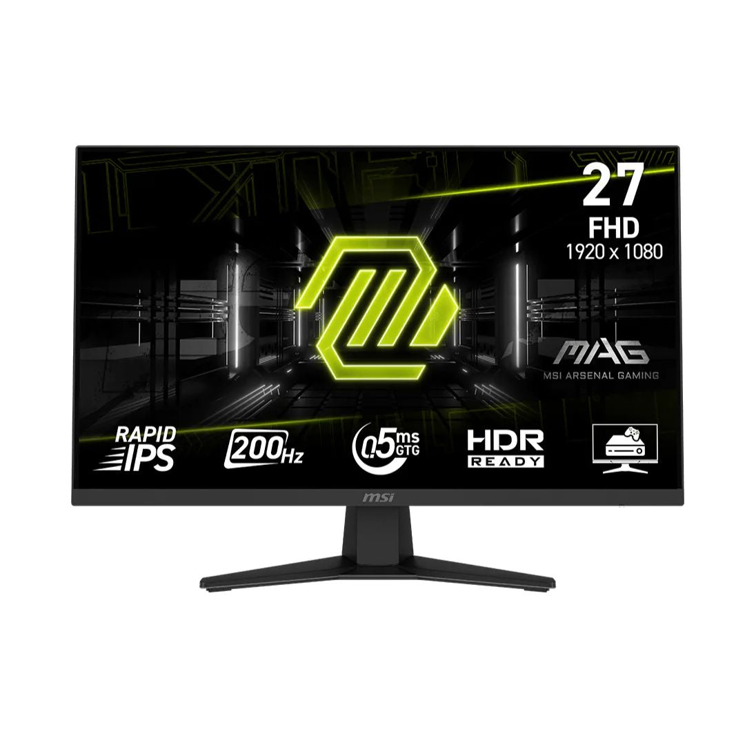 MSI MAG 274F 27 inch, FHD (1920x1080) 200Hz 0.5Ms, Rapid IPS Flat, Monitor