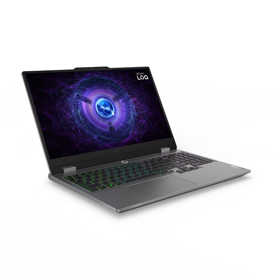 Lenovo LOQ 15IAX9 - (UEPS) Intel Core i5-12600HX, RAM 16GB, SSD 512GB, RTX 3050 6GB, 15.6 Inch FHD IPS 144Hz, Luna Grey