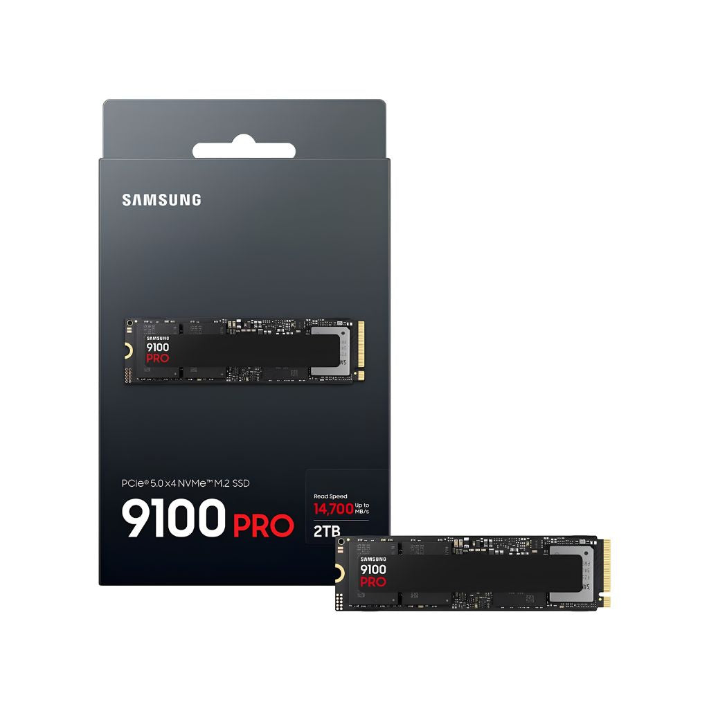 سامسونج 9100 برو 2 تيرابايت PCIe 5.0 NVMe™ M.2 SSD
