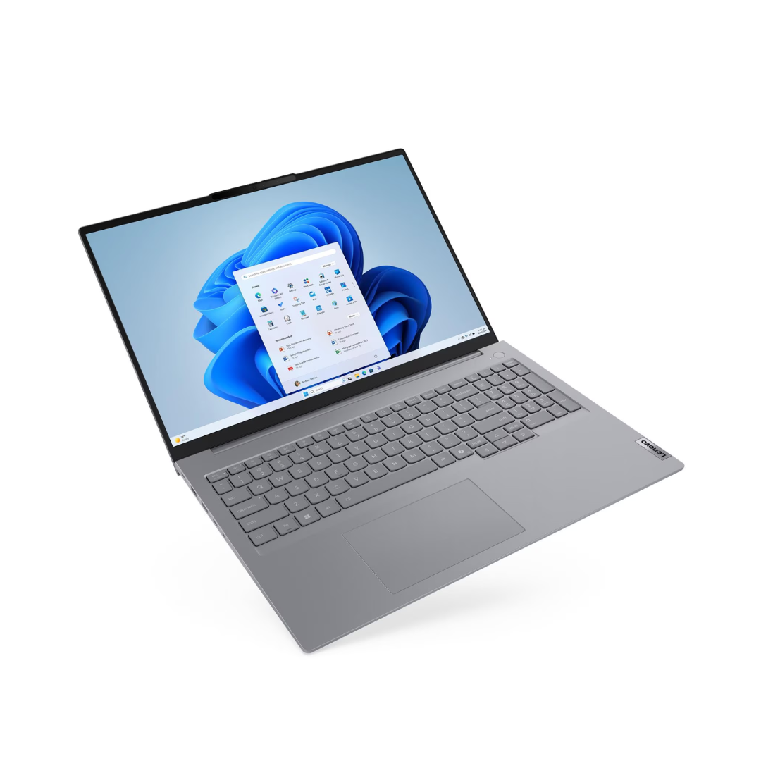 Lenovo ThinkBook 16 G8 IAL - (30GR - 2KGR), Intel Core Ultra 7-255H, RAM 16GB, SSD 512GB, Intel Graphics, 16.0 IPS WUXGA 60Hz, Arctic Grey