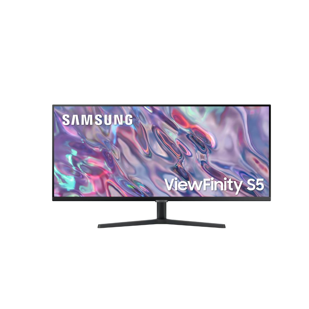 سامسونج فيو فينيتي S5 34 LS34C500GAM 2K (3440 × 1440)، 100 هرتز، 1 مللي ثانية، VA، مسطحة