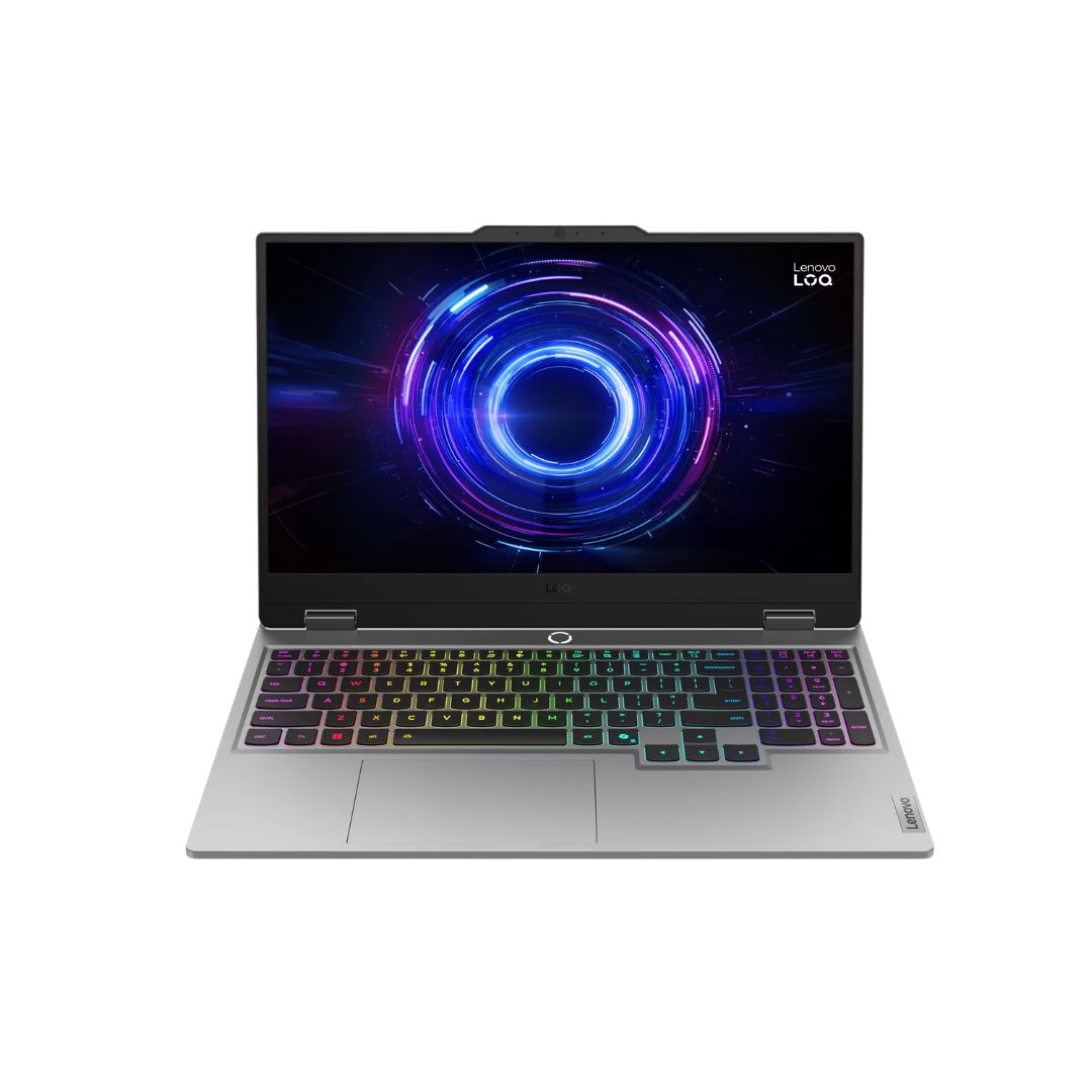 Lenovo LOQ 15IRX10 - (YHAX) Intel Core i7-14700HX, RAM 16GB, SSD 512GB, RTX 5060 8GB, 15.6 Inch 144Hz IPS, Luna Gray