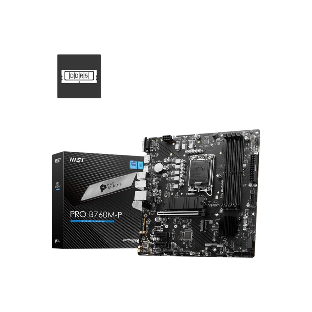 MSI PRO B760M-P D5, Motherboard