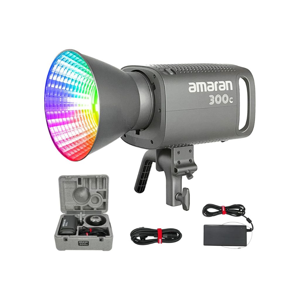 Aputure Amaran 300c RGB LED Video Light – 300W (Grey)