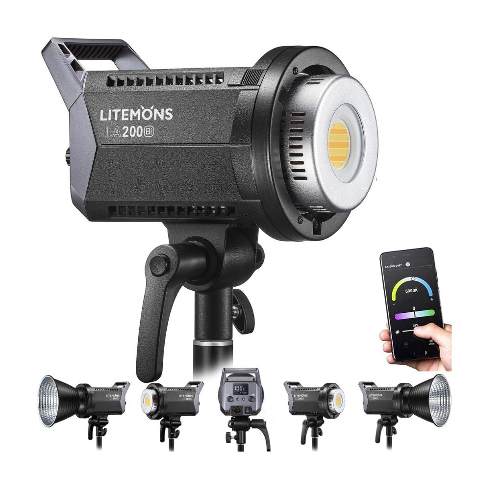 Godox LA200Bi Litemons Bi-Color LED Video Light – COB - 230W