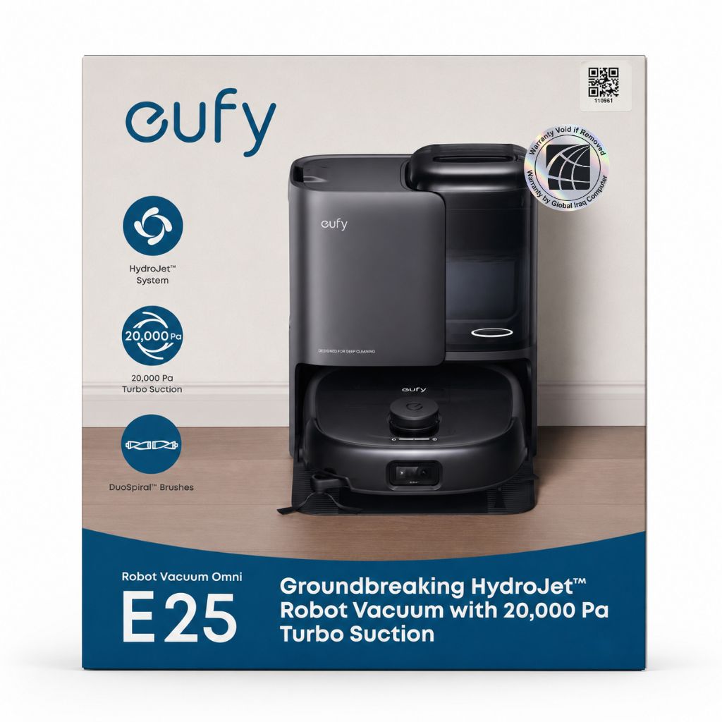 Anker eufy Robot Vacuum Omni E25 - Black - 20,000 Pa