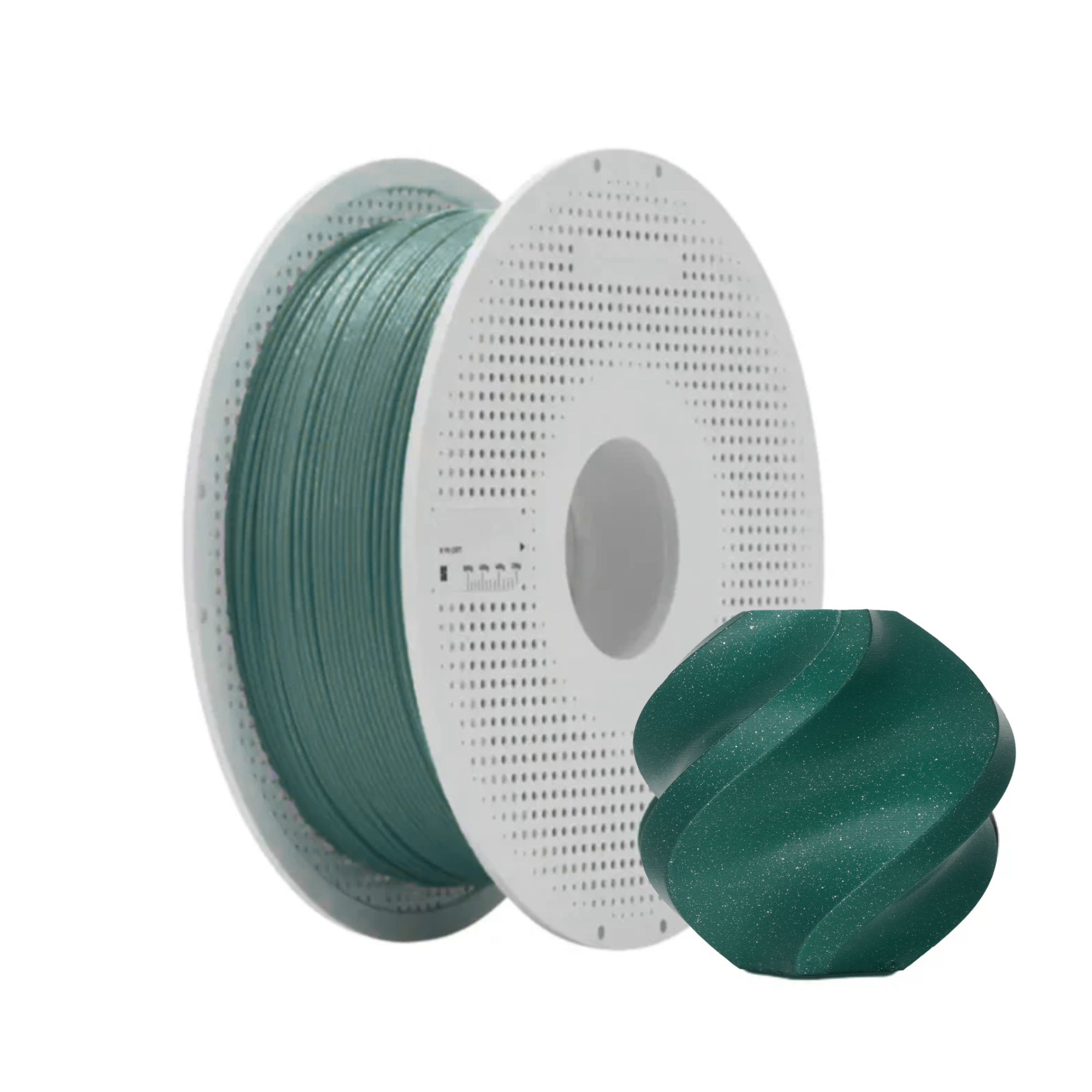 Bambu Lab PLA Alpine Green Sparkle 3D Printing Filament 1KG