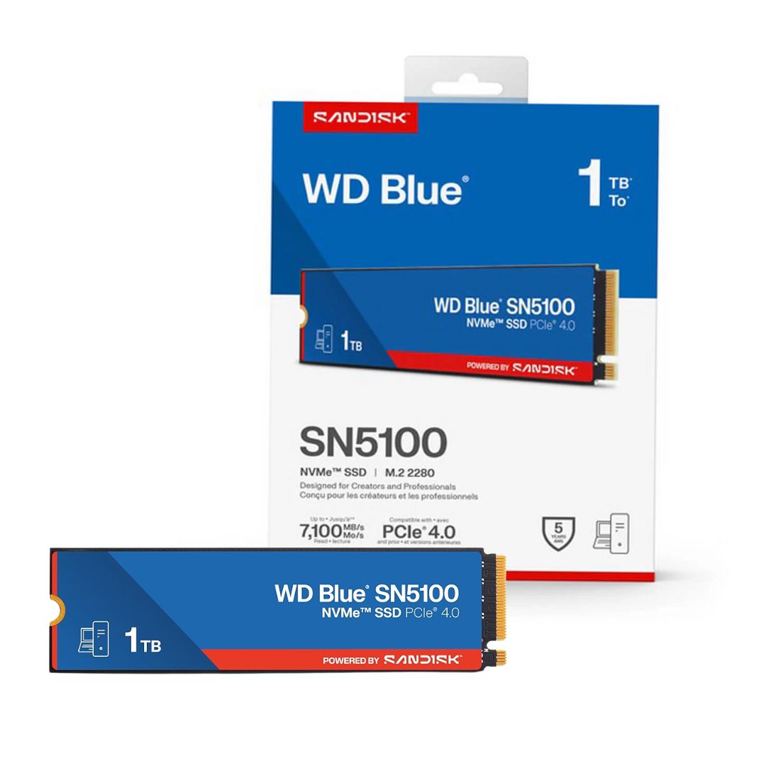 WD Blue SN5100 1TB NVMe PCIe 4.0 – Iraq