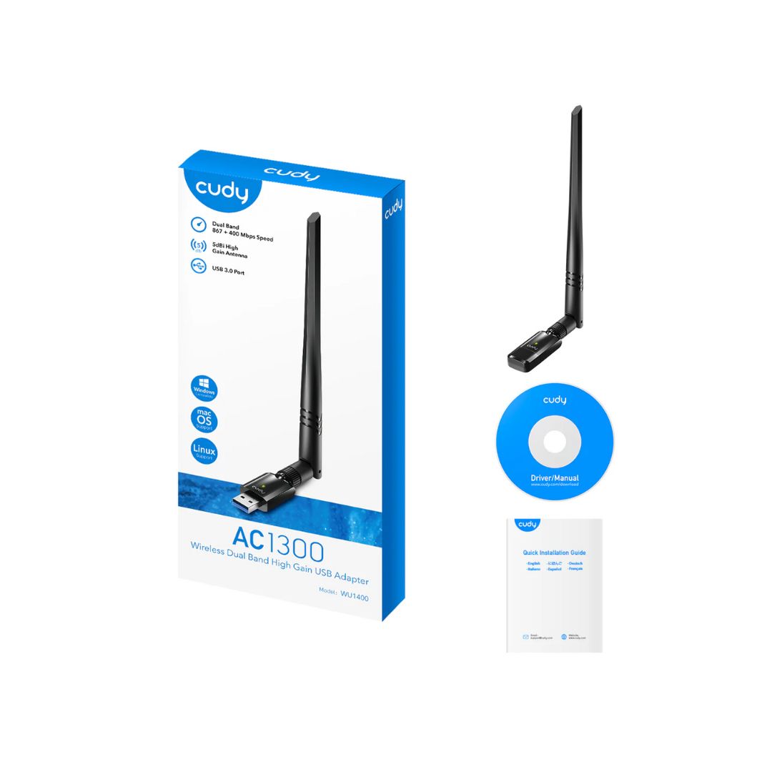 Cudy WU1400 USB Wireless WIFI Adapter