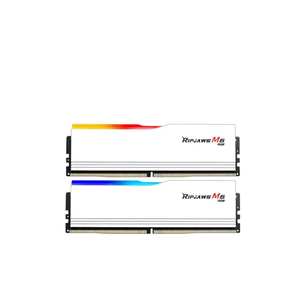 G SKILL Ripjaws M5 RGB 96GB (2x48GB) 6000MHz CL30 - White