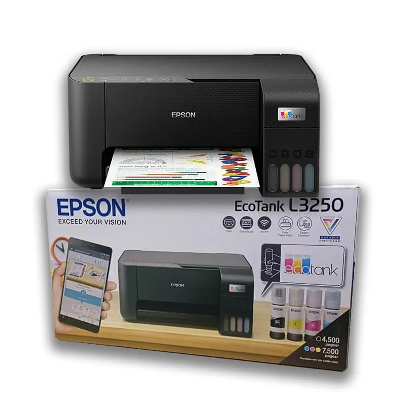 Epson EcoTank L3250 Color, A4 Wi-Fi All-in-One Ink Tank Printer