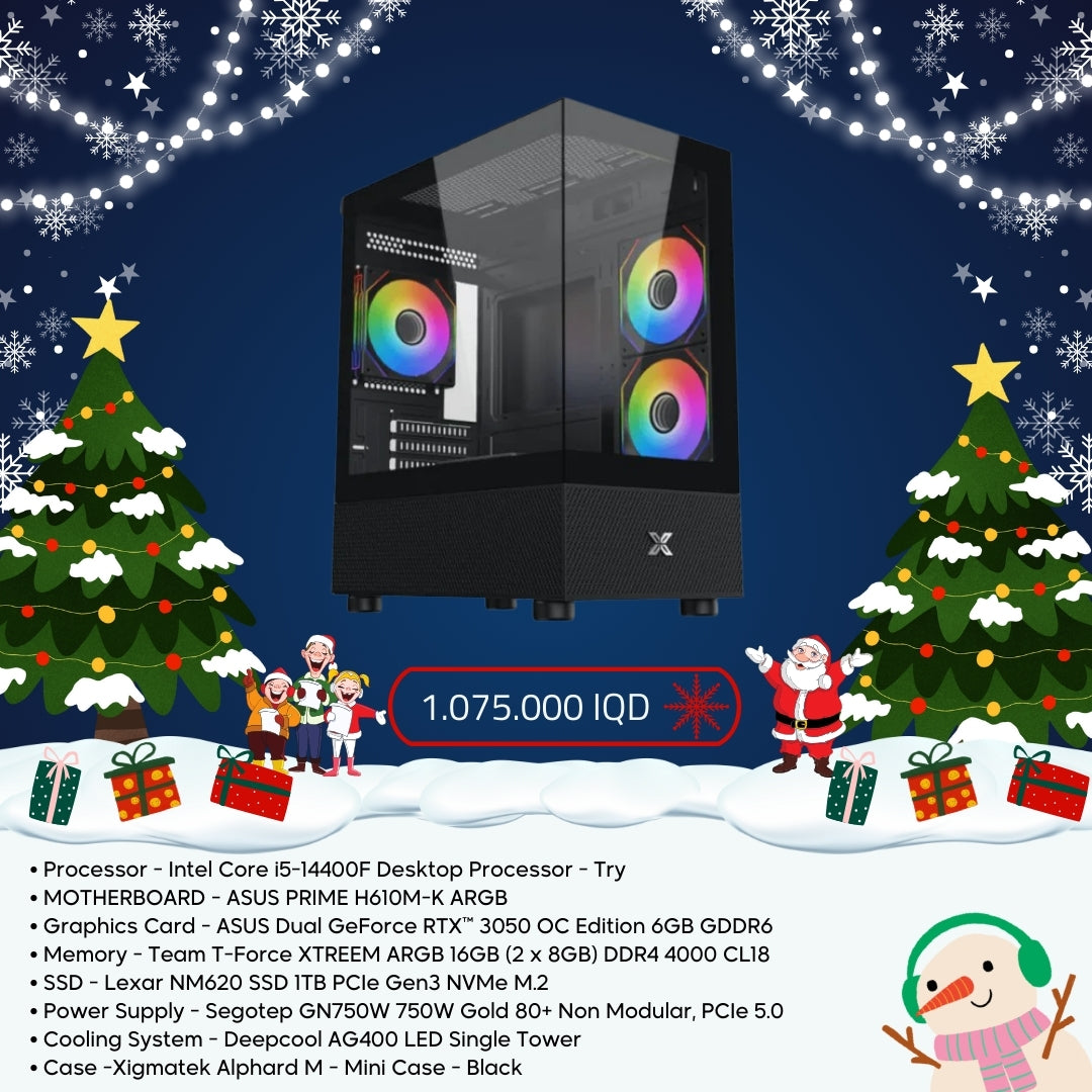 Pc Build intel i5 14400F, RTX 3050 6GB