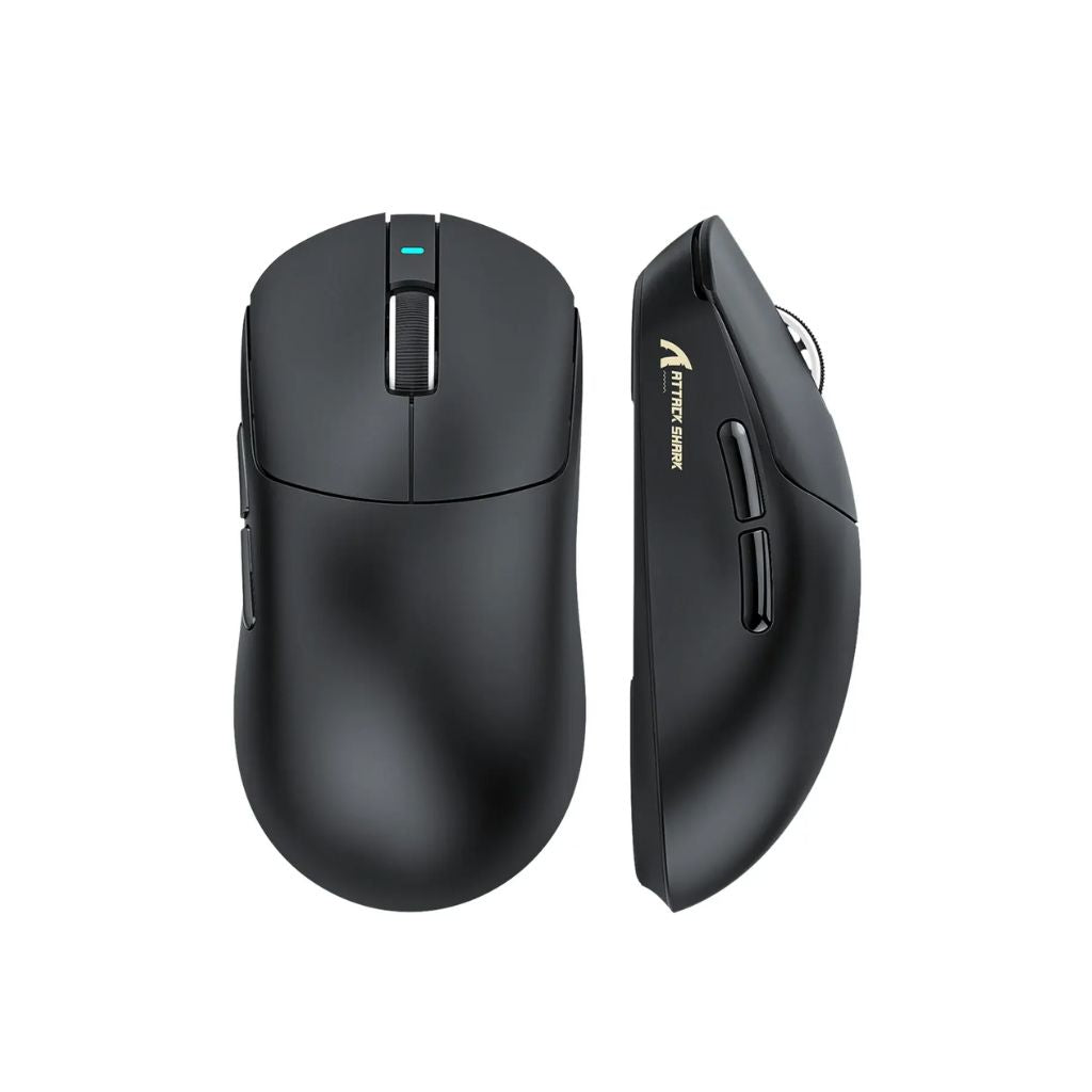 فأرة الألعاب اللاسلكية ثلاثية الأوضاع ATTACK SHARK X8 Ultra - أسود