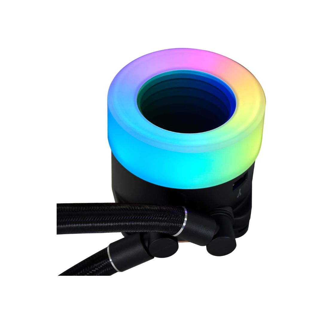 مبرد سائل LIAN LI GA II TRINITY SL-INF 360 RGB AIO - أسود