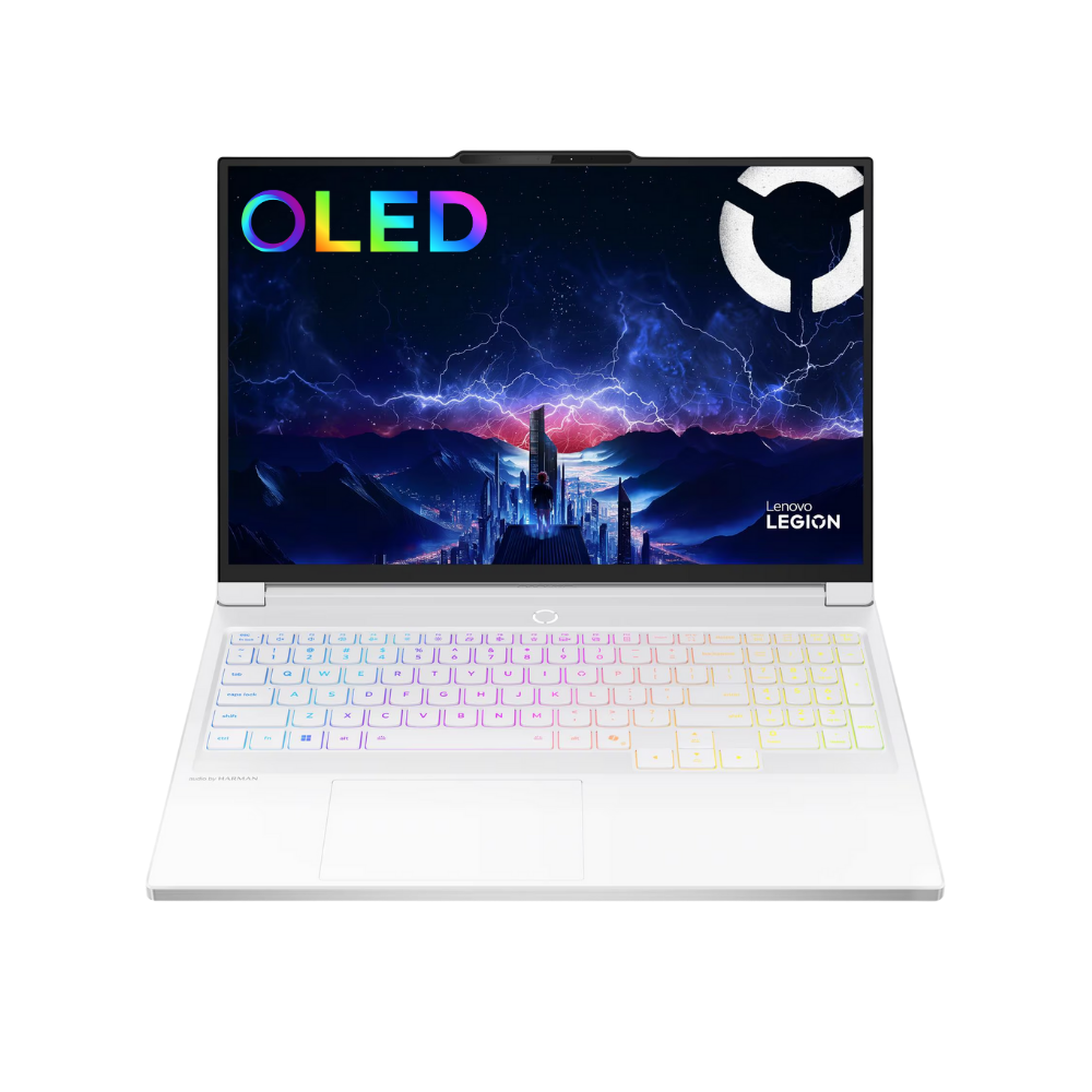 لينوفو ليجن 7 16IAX10 - (1MAX)، معالج إنتل كور ألترا 9-275HX، ذاكرة وصول عشوائي 32 جيجابايت، قرص صلب SSD سعة 2 تيرابايت، بطاقة رسومات إنفيديا RTX 5070 سعة 8 جيجابايت، شاشة 16.0 بوصة WQXGA OLED بتردد 240 هرتز، لون أبيض جليدي