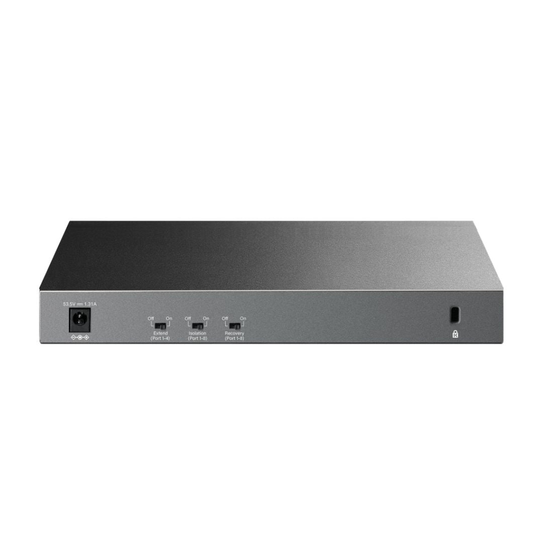 TP-Link LS-1210GP, Gigabit Desktop Switch, 10-Port with 8-Port PoE+